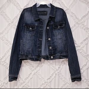 Maurices Denim Jean Jacket size 0 XS